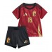 Maillot de foot Belgique Orel Mangala #18 Domicile vêtements enfant Europe 2024 Manches Courtes (+ pantalon court)